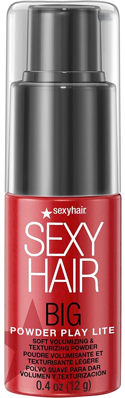 SexyHair Big Powder Play Lite Soft Volumizing & Texturizing, 0.4 Oz | Up to 50% More Volume | Lightweight | Invisible