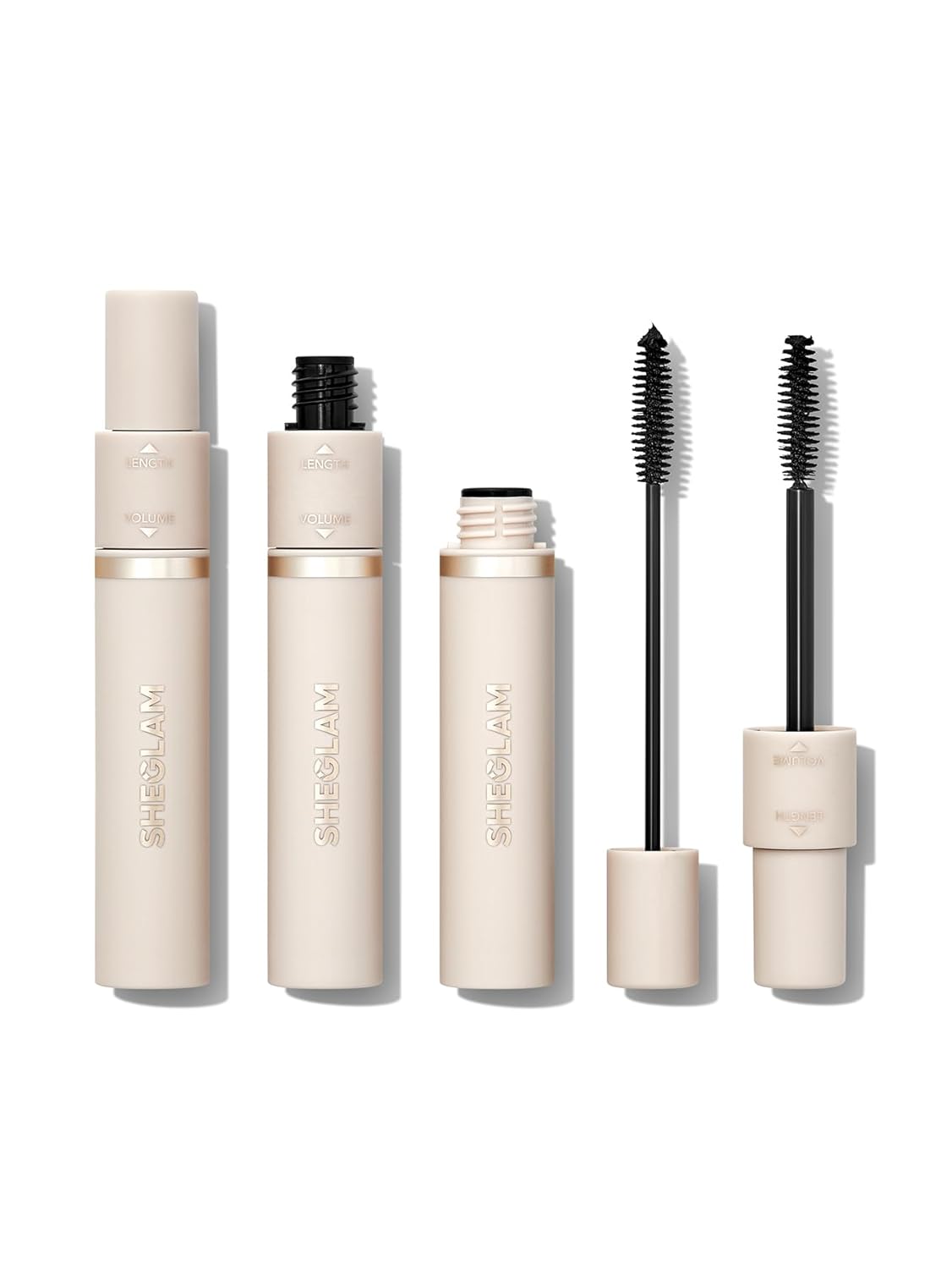 SheGlam 2-in-1 Lash Besties Mascara - Volumizing & Lengthening Formula