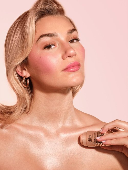 DIBS Status Stick Face & Body Highlighter - High Road Glow, 1.3 Oz | Radiant Finish
