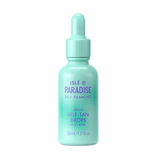 Isle of Paradise Self Tanning Drops - Natural Bronze Glow, Long-Lasting & Cruelty-Free, 1.01 fl. oz