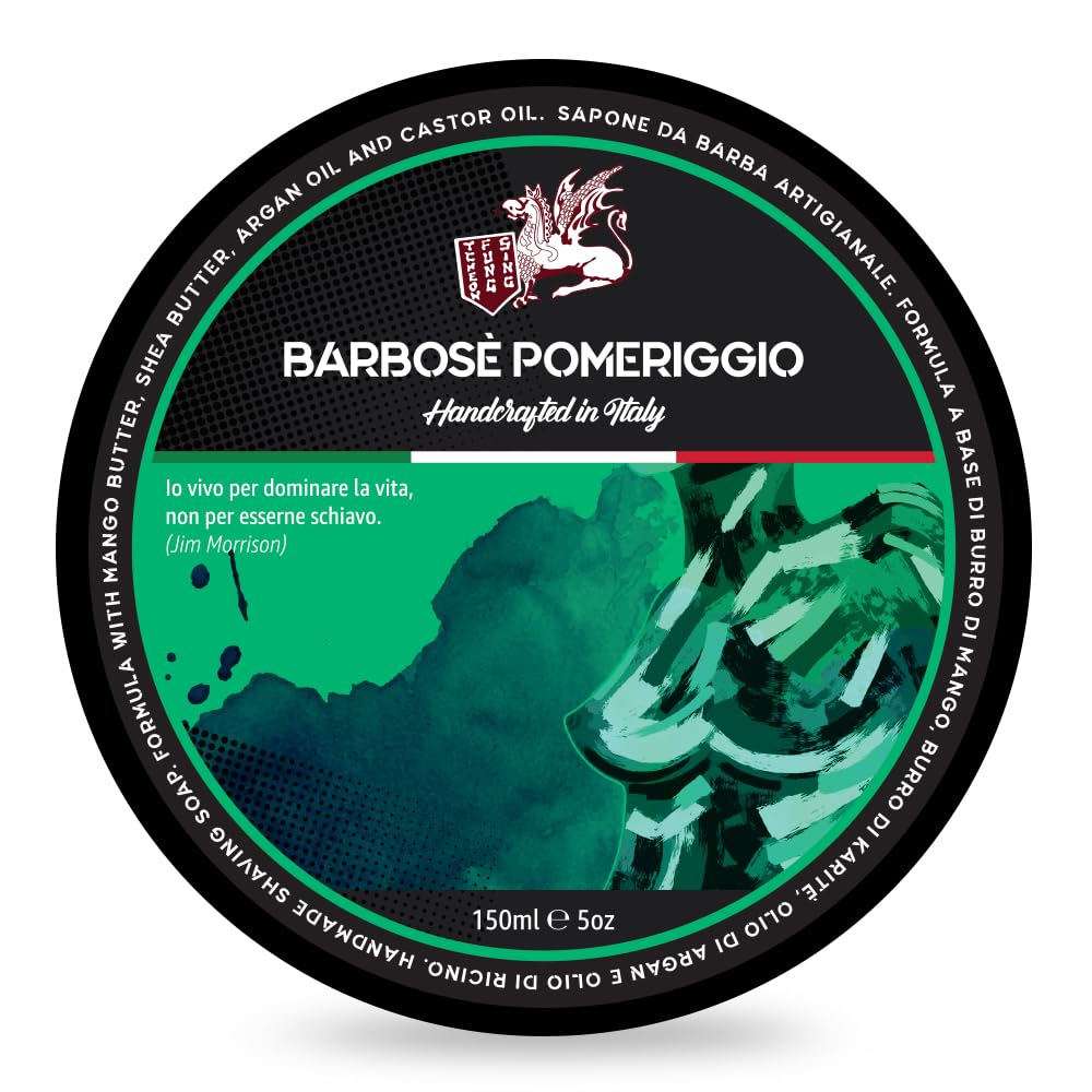 TFS Torino Shaving Cream - Luxurious Made-in-Italy Formula with Coconut & Mint | 100 ml for Smooth, Irritation-Free Shave