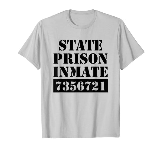 State Prison Inmate Costume T-Shirt