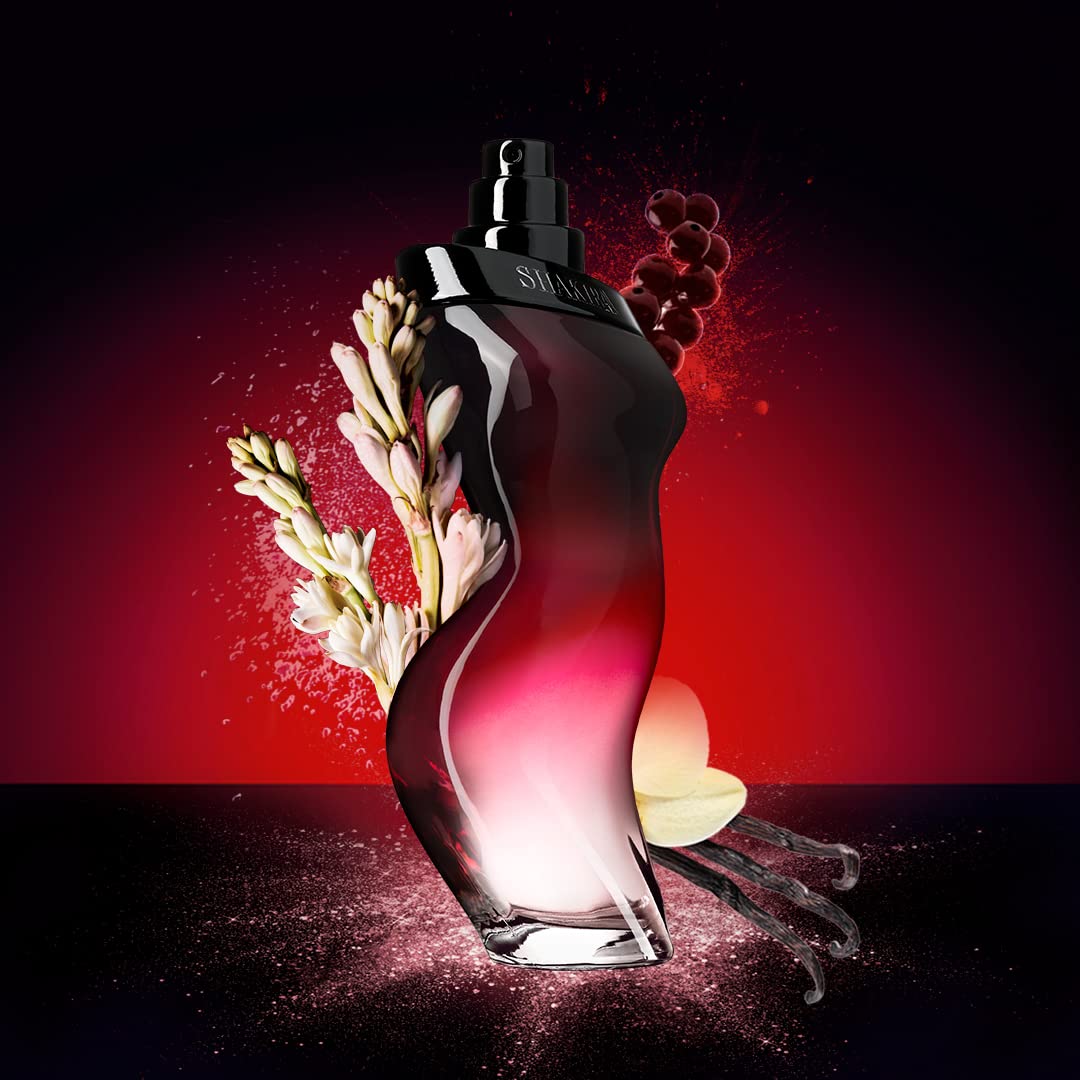 Shakira Red Midnight Eau de Toilette - Captivating Fragrance for Bold Women | 3.4 oz