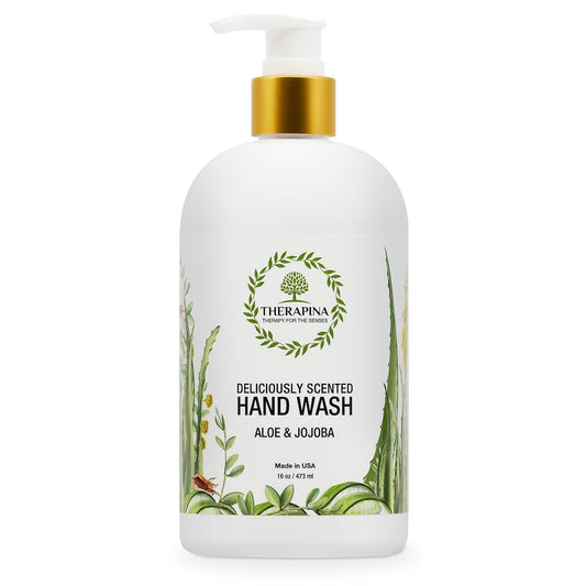 Skiennix Aromatherapy Luxury Liquid Hand Soap - Vegan & Moisturizing with Aloe Vera & Botanical Oils | 16 Oz.