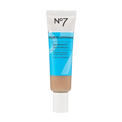 No7 HydraLuminous Skin Tint Perfector - Lightweight Tinted Moisturizer for Hydration - Medium (1 Fl Oz)