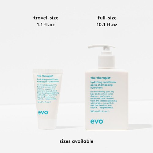 Evo The Therapist Hydrating Conditioner - Hydrates & Strengthens Color-Treated Hair - 12 Fl Oz