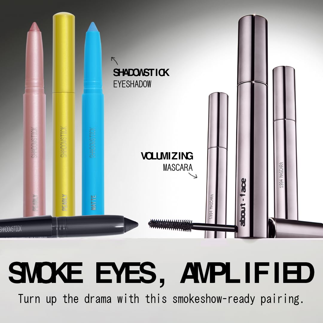About-Face Shadowstick - Long-Wear Cream Eyeshadow Stick in Creature - Matte Blue Finish - Vegan & Cruelty-Free