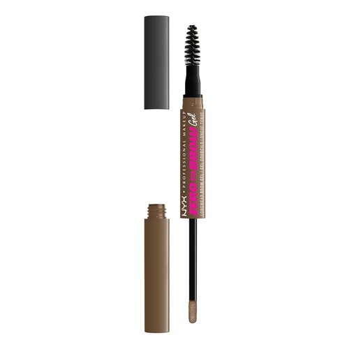 NYX PROFESSIONAL MAKEUP Longwear Eyebrow Gel - Zero To Brow in Ash Blonde for Perfectly Defined Brows