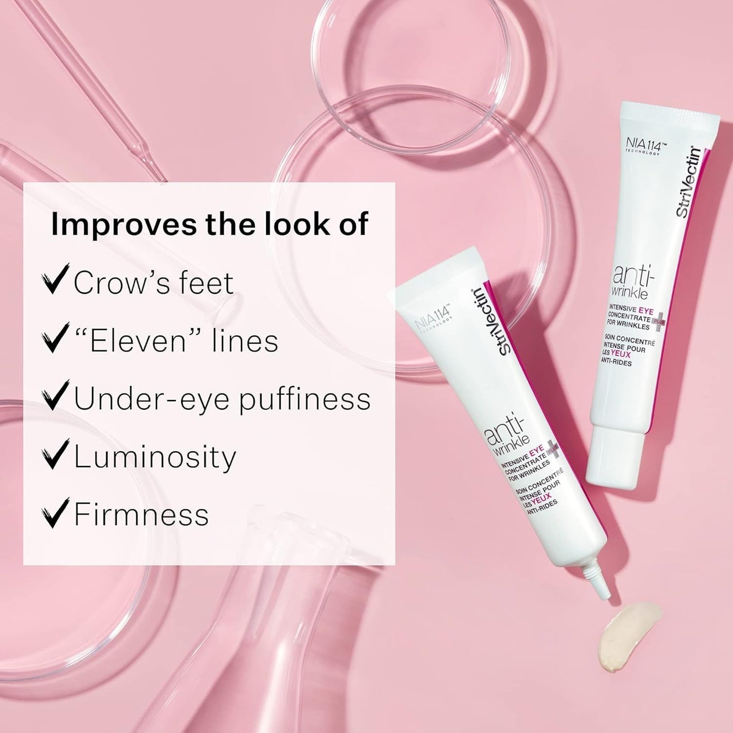 StriVectin Anti-Wrinkle Eye Cream - Intensive Moisturizer for Wrinkles & Stretch Marks | 0.5 oz