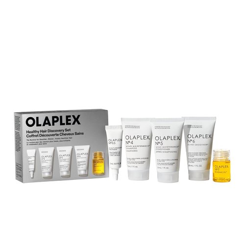 Olaplex Healthy Hair Travel Set - Cleanse, Hydrate, and Treat | Reduce Breakage & Boost Shine for All Hair Types