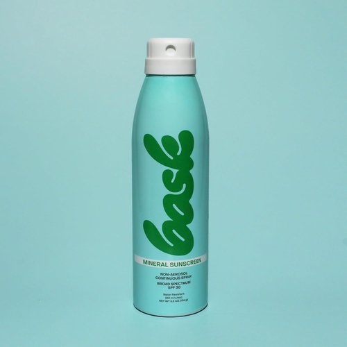 Bask SPF 30 Mineral Sunscreen Spray - Fragrance-Free, Reef Safe, Lightweight & Fast-Absorbing | 5.5 oz