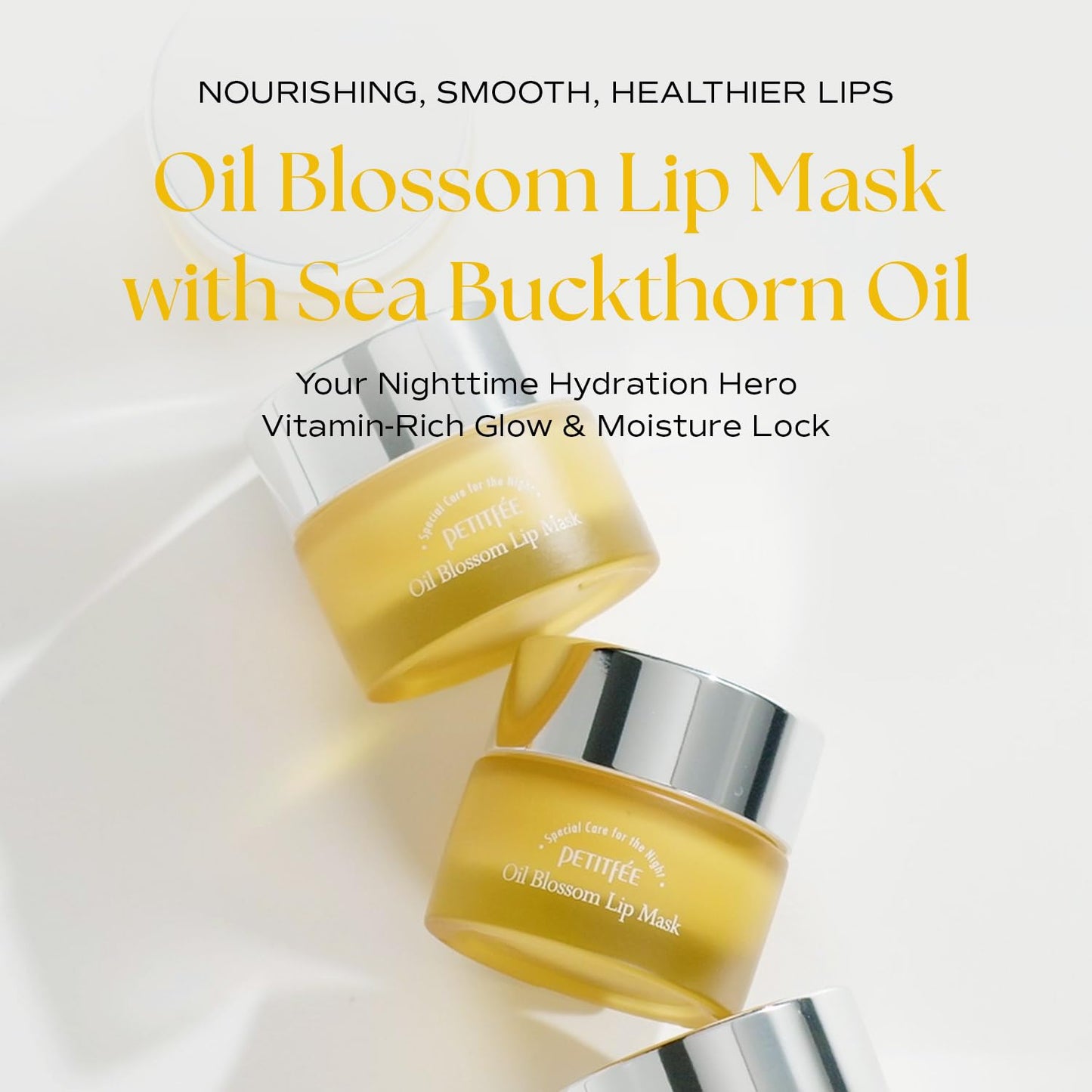 Skiennix Sleeping Lip Mask - Deep Moisturizing Treatment with Sea Buckthorn Oil | 0.53 Oz.