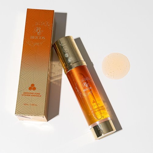 BEICOS Pure Vitamin Ampoule Serum - Lightweight Hydrating Serum with Multi-Vitamins | 1.7 Fl. Oz