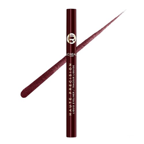 L'Oreal Paris Waterproof Liquid Eyeliner - Smudge-Proof Micro-Tip for 28HR Wear | 050 Burgundy Cashmere