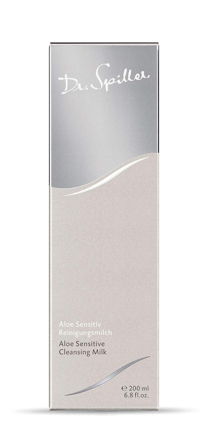 Dr. Spiller Aloe Sensitive Cleansing Milk - Gentle Formula for All Skin Types | 200ml/6.8oz