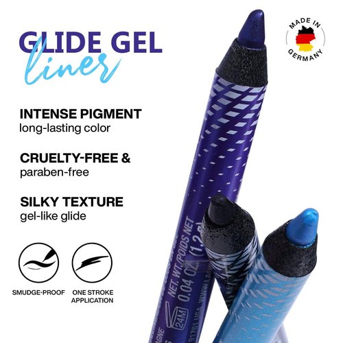 L.A. Girl Glide Gel Liner® Pencil - Smooth Brown Eyeliner for Effortless Application