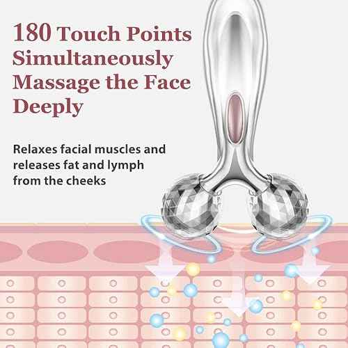 Stainless Steel Gua Sha and Face Roller Set, Facial Tool for Face Sculpting, Metal Skin Care, Massager for Women