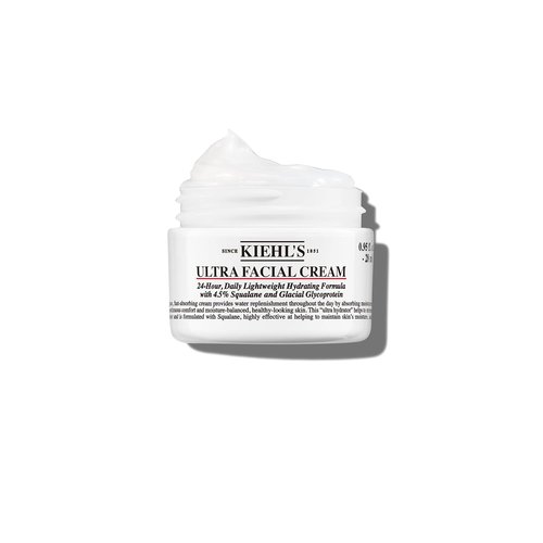 Kiehl's Ultra Facial Cream - 4.5% Squalane for Long-Lasting Hydration | Softens & Smooths All Skin Types