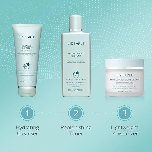 Liz Earle Instant Boost Skin Tonic | Hydrating Facial Toner with Aloe Vera & Calendula for Dry Skin (200 ml)