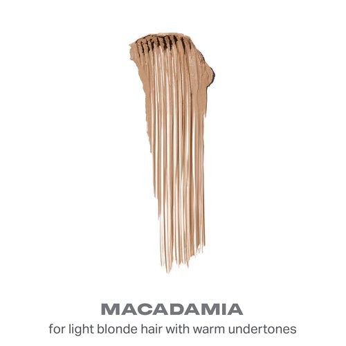 Morphe Brow Tease Eyebrow Gel Mousse - Volumizing Gel with Natural Bamboo Fibers & Coffee Seed Oil - Macadamia (0.16 fl oz)