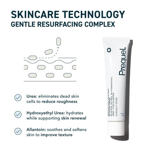 Prequel Reactive Skin Solutions - Soothing Face Moisturizer for Sensitive Skin | Hydrating Barrier Cream with 5% Ectoin, Urea & Allantoin