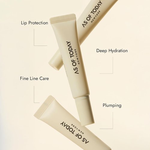 R Peptide Lip Balm - Hyaluronic Acid & Peptide Glossy Treatment | Salted Caramel Hydration | 0.35 oz