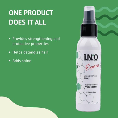 Earthly Body Strengthening Express Haircare Spray - 4 Fl Oz | Vegan, Cruelty-Free, Detangles & Adds Shine