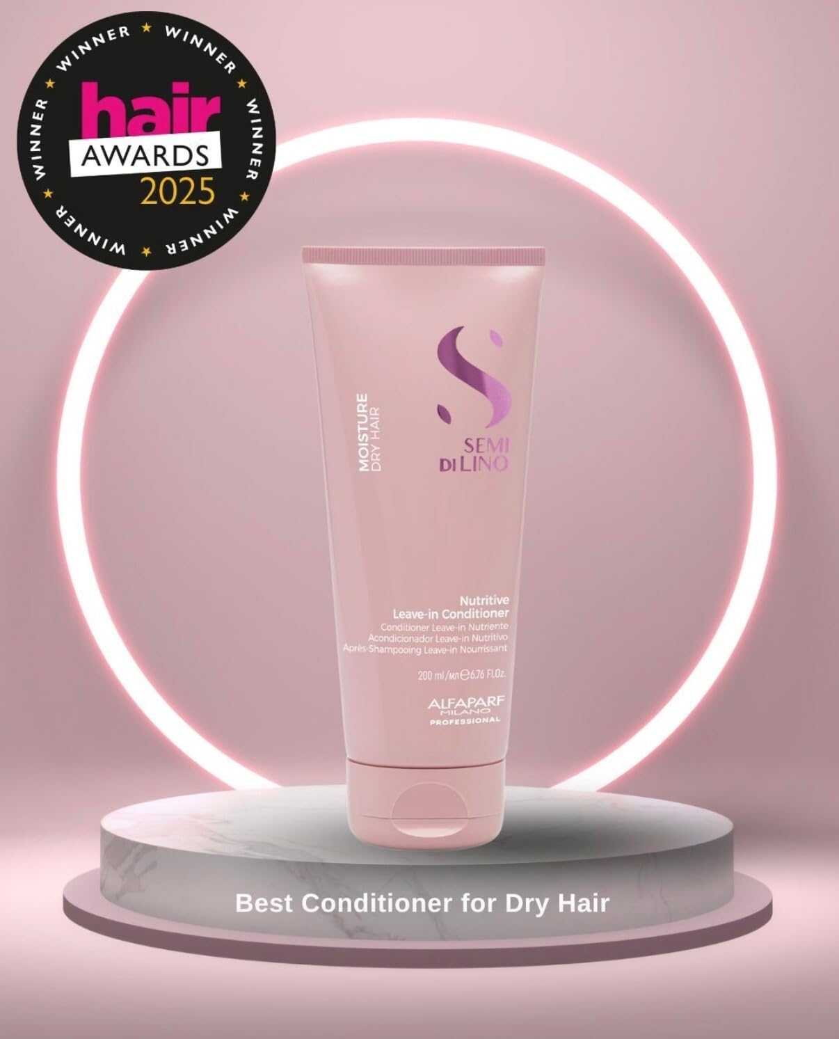 Alfaparf Milano Moisture Nutritive Leave-In Conditioner - Sulfate & Paraben Free for Dry Hair | Professional Salon Quality