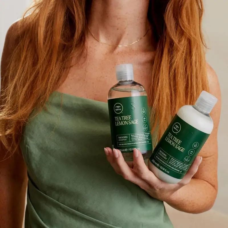 Skiennix Tea Tree Lemon Sage Thickening Conditioner - Boosts Volume & Body for Fine Hair