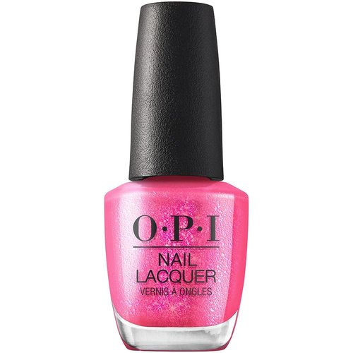 OPI Nail Lacquer Spring Break the Internet | Sheer Bright Pink Shimmer Chip Resistant Nail Polish | Me, Myself Collection