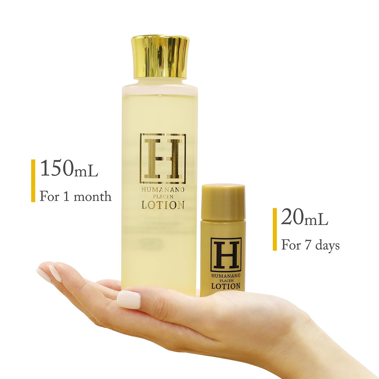 Japanese Placen Facial Treatment Essence Lotion, Water-Based, EGF, FGF, HUMANANO, Fragrances Free, Mineral Oil Free, Cruelty Free (1month 5.07 fl oz)