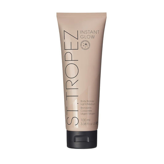 St. Tropez Instant Glow Bronzer - Smudge-Proof, Vegan Makeup for Face & Body | Natural Finish