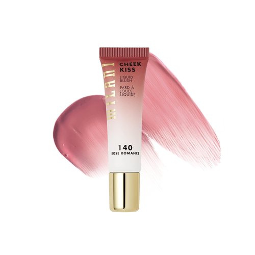 Milani Cheek Kiss Liquid Blush - Lightweight, Blendable Formula for Radiant Cheeks | Rose Romance
