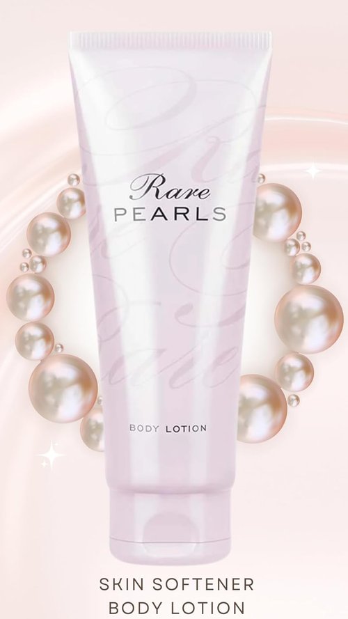 Rare Pearls Body Lotion - Luxurious Perfumed Skin Softener | 4.23 Fl. Oz