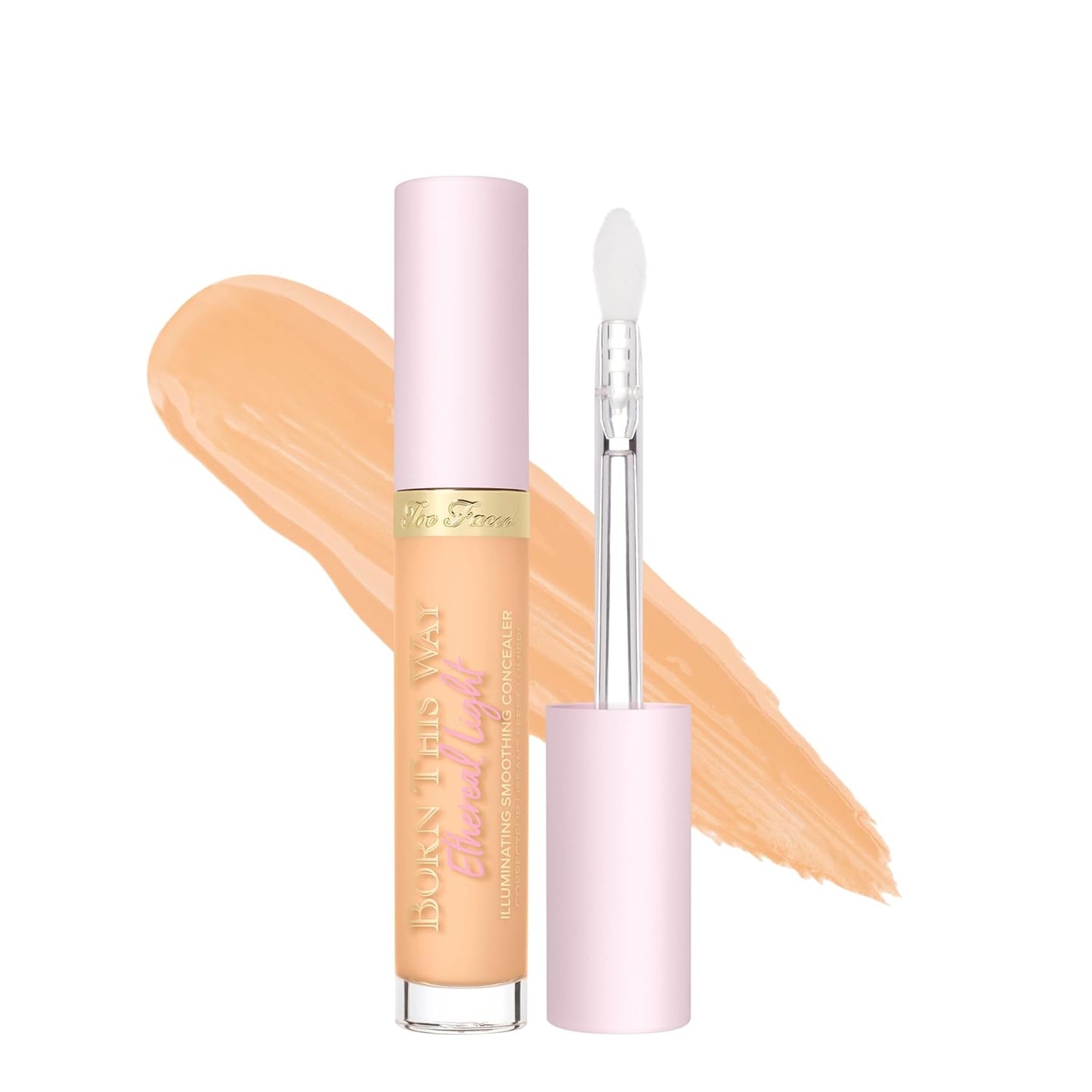 Too Faced Born This Way Concealer - Ethereal Light, Hydrating & Waterproof | Brightens Dark Circles, 0.16 Fl Oz