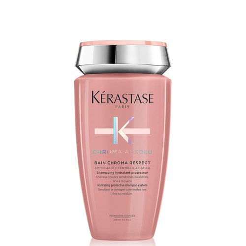 Kerastase Chroma Absolute Shampoo - Protects & Hydrates Color-Treated Hair | Glycerin & Hyaluronic Acid, 8.5 oz
