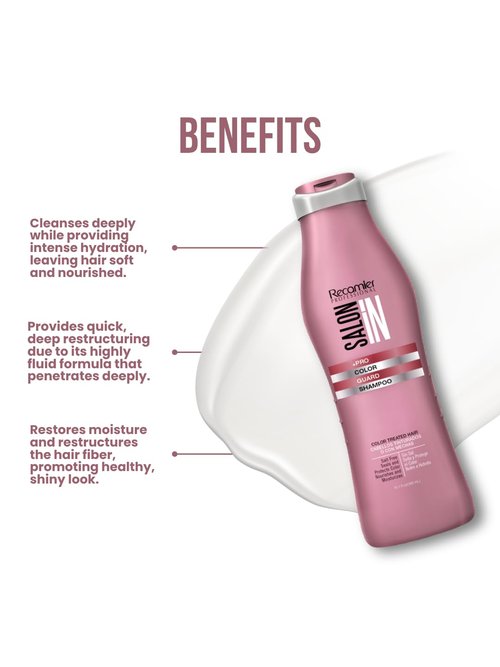 Recamier | Color Guard Shampoo for Color-Treated Hair | Prolongs Vibrancy | Salt-Free | 10.1 fl oz / 300 ml