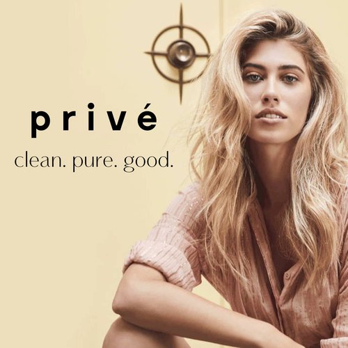Prive Blonde Rush Conditioner - Blue-Violet Toning for Natural & Bleached Blondes | Strengthens Damaged Hair