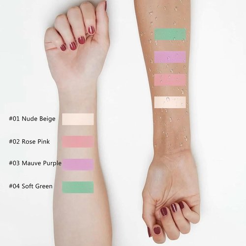 Matte Liquid Eyeshadow - Long-Lasting Waterproof Formula | High-Pigment Buildable Cream Makeup in 01 Nude Beige
