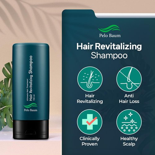 Regine Switzerland Hair Revitalizing Shampoo - Nourishing Peptides & Biotin for Thinning Hair | 5.07 Fl Oz