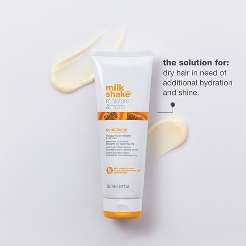 Milk_Shake Moisture & More Conditioner - Creamy Formula for Hydrated, Soft, and Manageable Hair