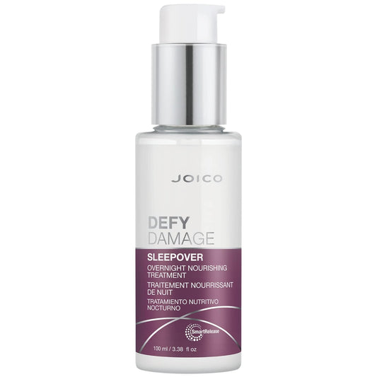 Joico Defy Damage Sleepover Treatment - Nourishing Overnight Formula | Softens, Smooths & Strengthens Hair