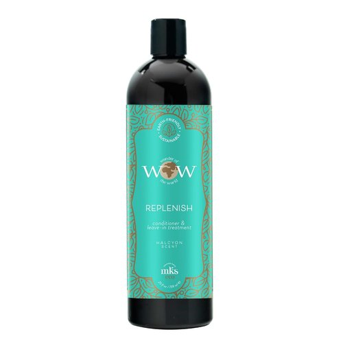 MKS Eco WOW Replenish Conditioner - Halcyon Scent, 25 Fl Oz | Vegan & Cruelty-Free, No Sulfates or Parabens