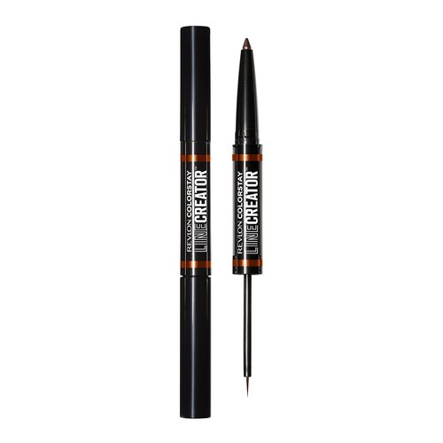 REVLON Liquid Eyeliner & Smoky Kohl Pencil - Waterproof ColorStay Eye Makeup, 0.004 oz, 152 Leathercraft