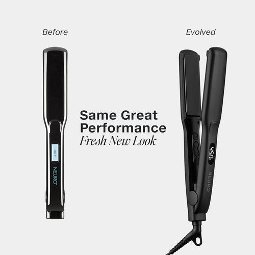 Paul Mitchell Neuro Smooth Flat Iron - Titanium Plates with Adjustable Heat for Advanced Smoothing & Straightening
