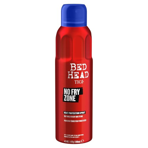 Bed Head by TIGI No Fry Zone Dry Heat Protectant Mist - 450°F Thermal Protection & 72-Hour Humidity Shield | 4.5 oz