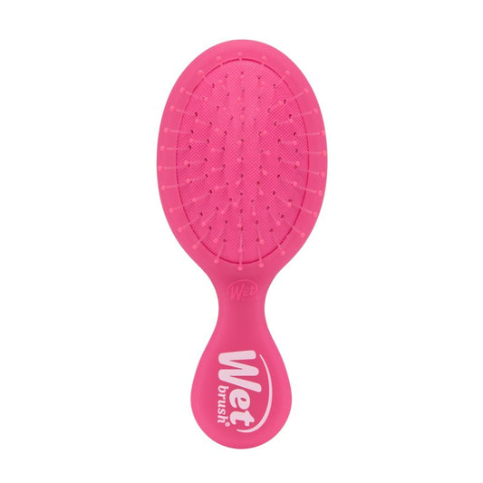 Wet Brush Mini Detangler Hair Brush, Pink Frost, Detangling Travel Hairbrush, Ultra-Soft IntelliFlex Bristles Glide Through Tangles with Ease, Pain-Free, All Hair Types