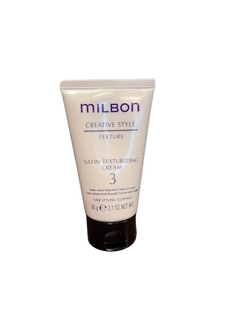 Milbon Creative Style Satin Texturizing Cream - #3 for Smooth Texture | 2.1 oz