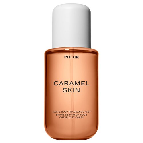PHLUR Caramel Skin Body Mist, 8 Fl Oz – Hair and Body Perfume for Women, Warm Caramel Vanilla Body Spray with Bergamot, Sandalwood and Musk Fragrance