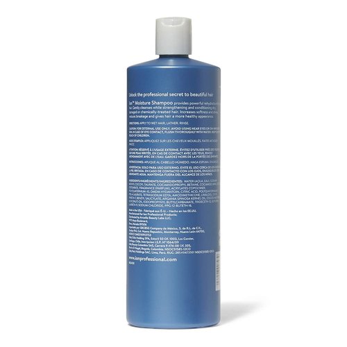 Ion Moisture Shampoo - Vegan, Sulfate-Free & Paraben-Free Hydrating Formula for Reduced Breakage